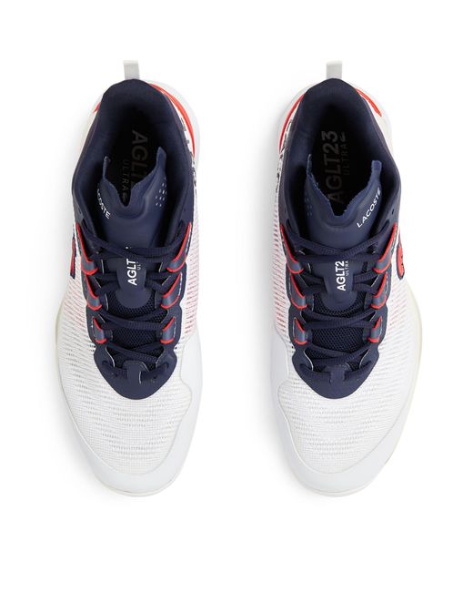 Men's Tennis Shoes Lacoste Medvedev AG-LT Navy Blue