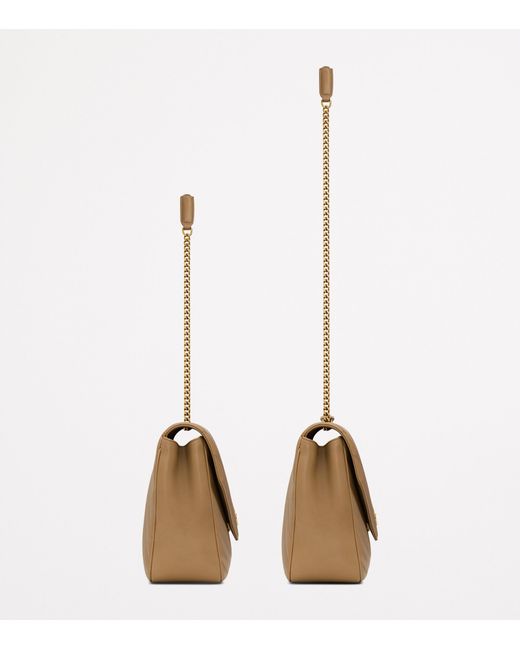 Saint Laurent Natural Large Loulou Shoulder Bag