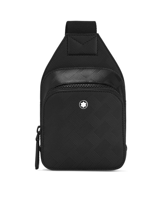 Montblanc Black Leather Extreme 3.0 Sling Cross-Body Bag