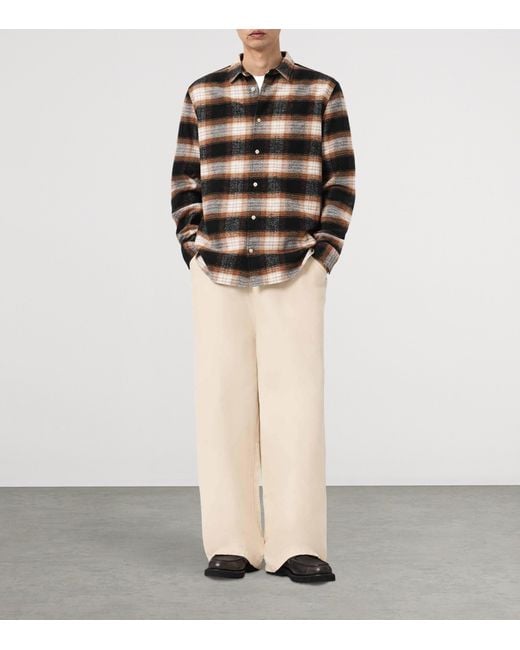 AllSaints Natural Organic Cotton Jackson Barrel Trousers for men