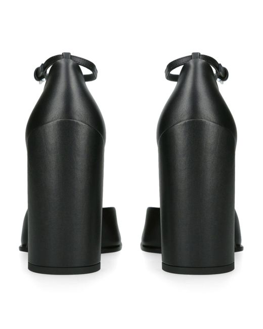 Alaïa Black Leather D'Orsay Pumps 90