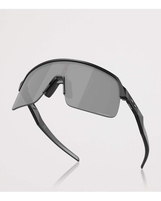 Oakley Gray Sutro Lite Shield Sunglasses for men