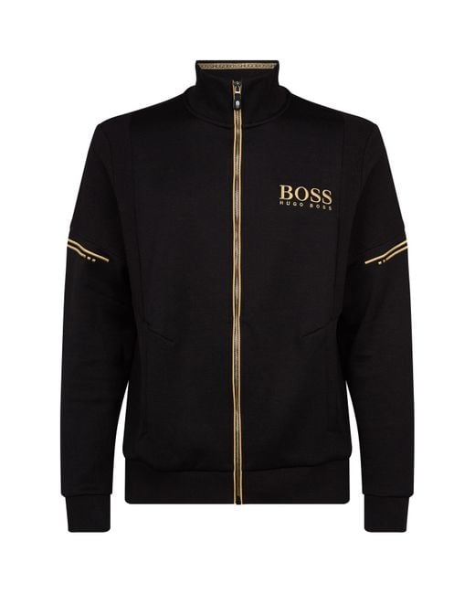 BOSS Black Gold Trim Jacket for men