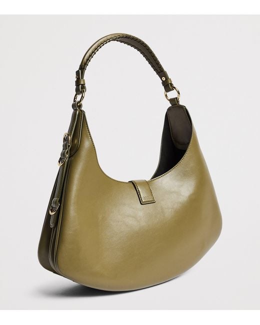 Ganni Green Small Kat Shoulder Bag