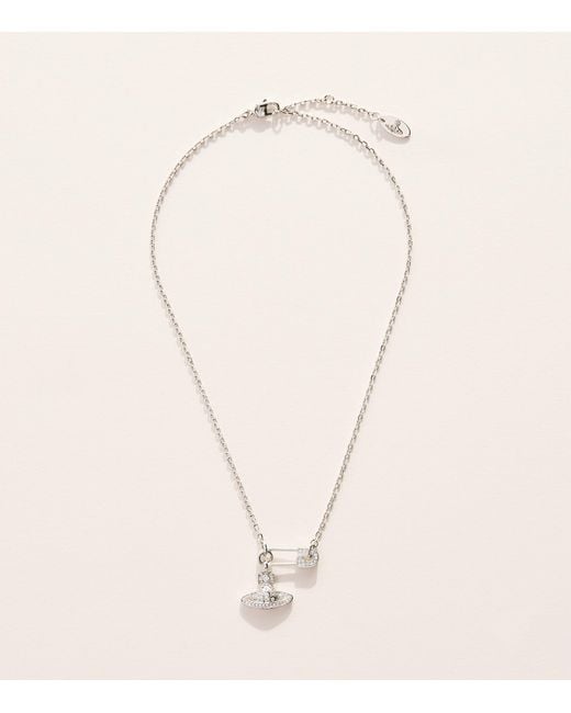 Vivienne Westwood Natural Lucrece Pendant Necklace for men