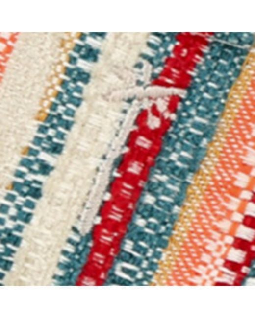 Manebí Red Cotton Stripe Espadrilles