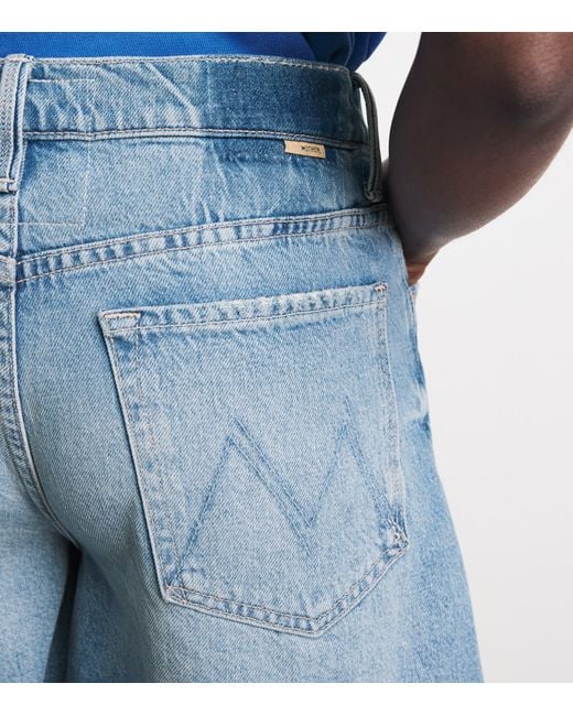 Mother Blue Extra Mile Shorts