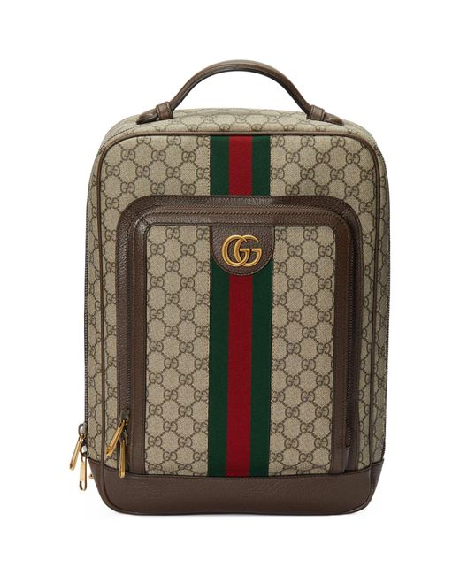 Gucci Green Medium Ophidia Gg Backpack for men