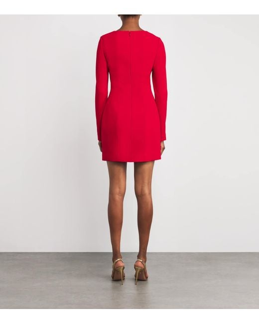Rebecca Vallance Red Cameron Mini Dress