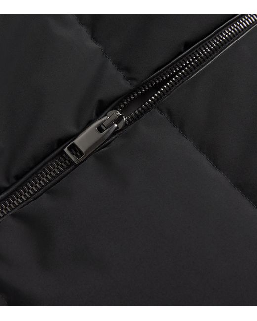 Brioni Black Down-Filled Gilet for men