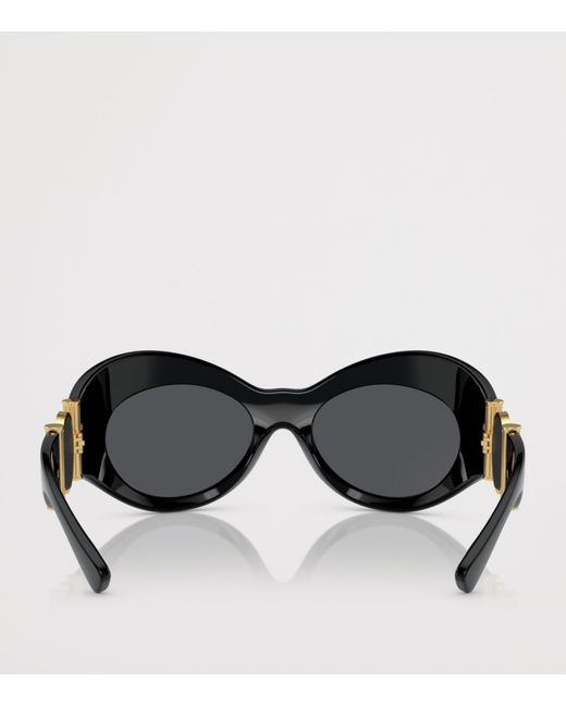 Versace Black Acetate 0Ve4462 Irregular Sunglasses