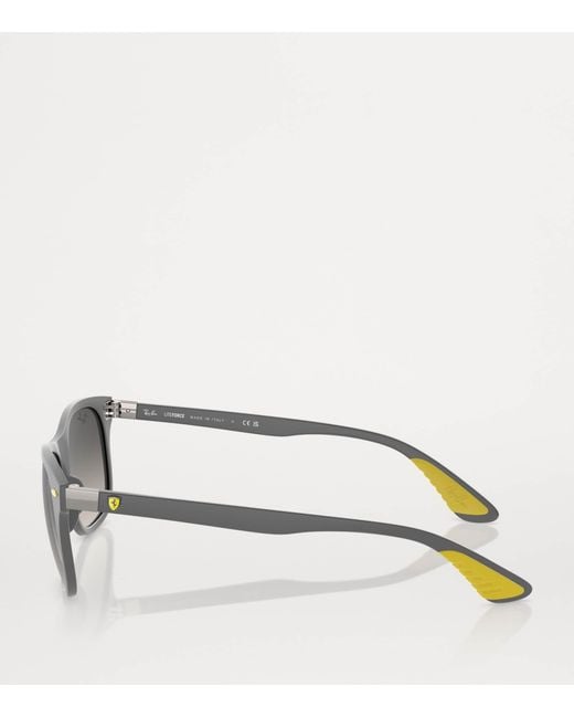 Ray-Ban Gray X Scuderia Ferrari Rb4607M Sunglasses