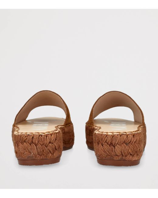 Manebí Brown Suede Sandals