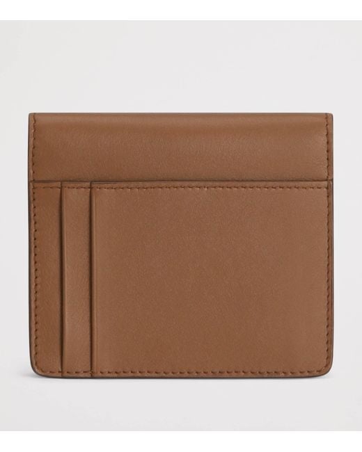 Dolce & Gabbana Brown Calfskin French Flap Wallet