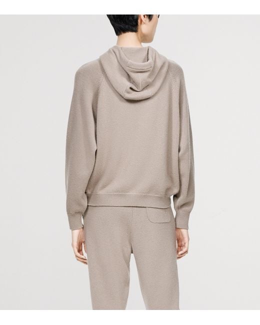 Tom Ford Natural Cashmere-Blend Hoodie