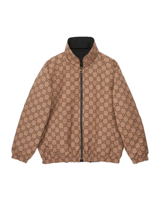 Gucci Brown Reversible Jacket for men