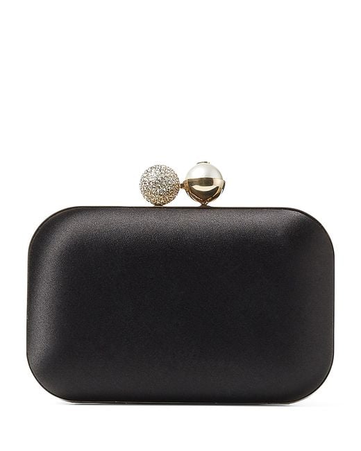 Jimmy Choo Black Cloud Clutch Bag