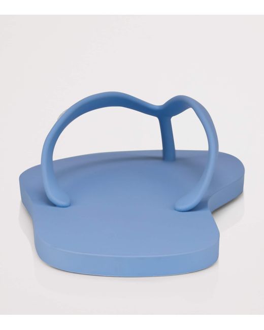 Christian Louboutin Blue The Summer Flat Rubber Sandals for men
