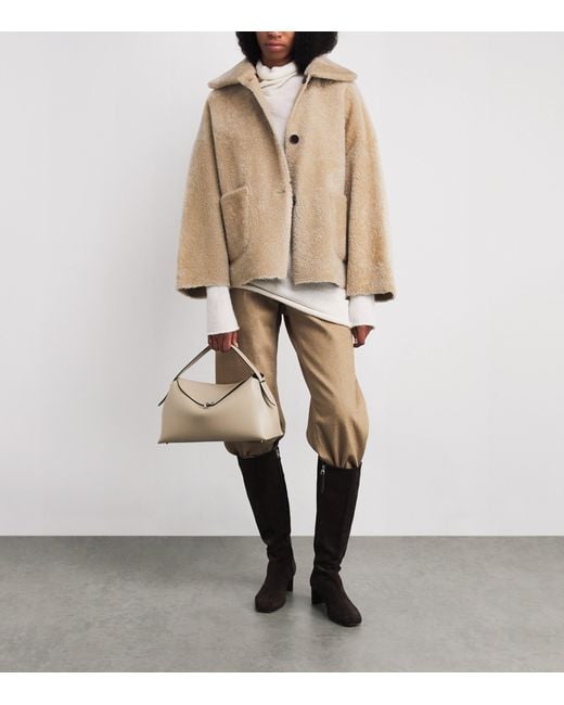 Arma Natural Shearling Isabella Coat