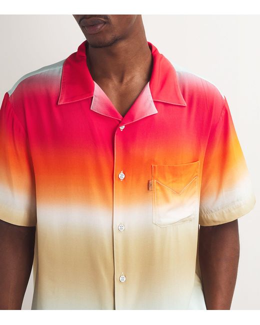 Missoni Orange Dégradé Print Shirt for men