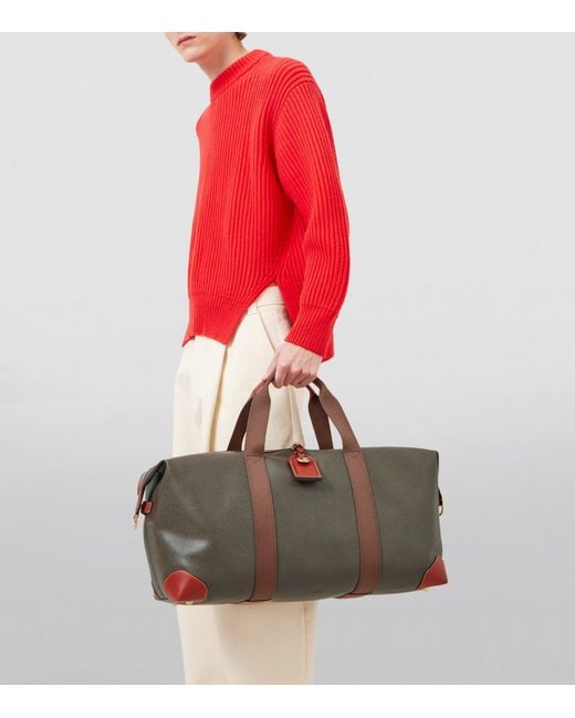 Mulberry Brown Medium Clipper Holdall for men