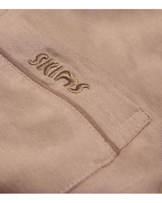 Skims Pink Soft Lounge Short Pyjamas
