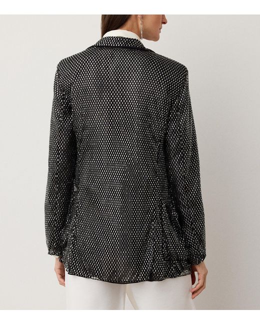 Ralph Lauren Black Embellished Brynn Jacket