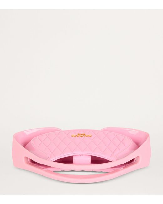 Balmain Pink Small Jolie Madame Top-handle Bag