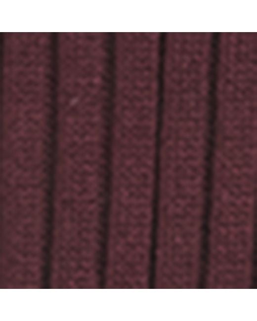 Pantherella Brown Ribbed Danvers Socks for men
