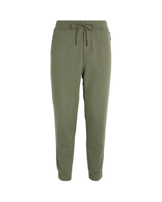 Derek Rose Green Cotton-Blend Quinn Sweatpants for men