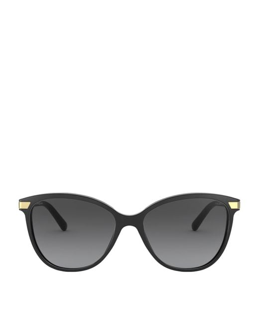 Burberry Gray Acetate Be4216 57 Sunglasses