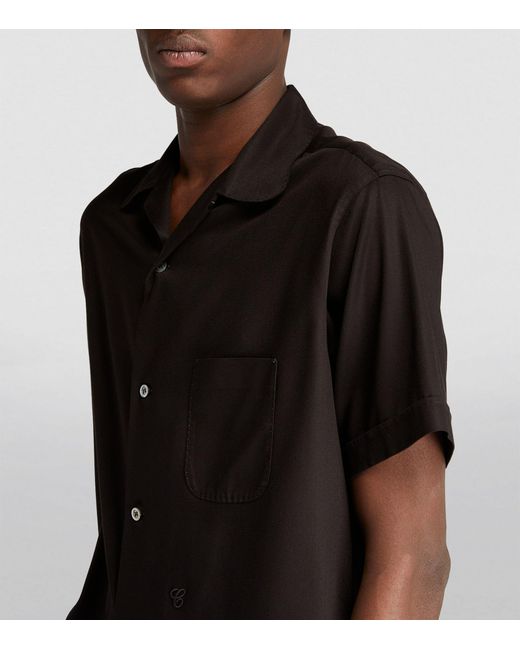 Maison Margiela Black Short-sleeve Shirt for men