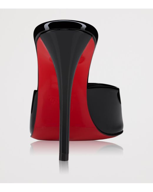 Christian Louboutin Black Miss Z Patent Leather Mules 100