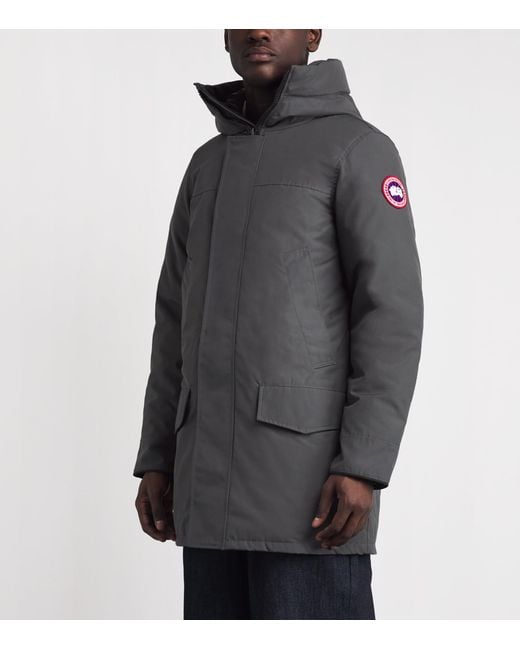 Canada Goose Gray Down Langford Parka Jacket for men