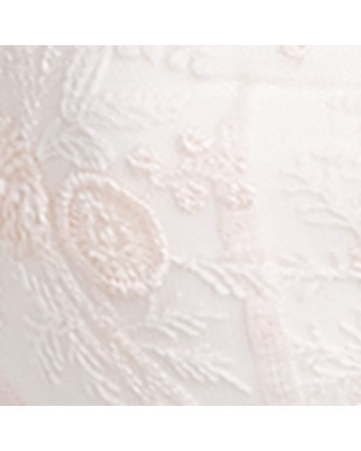 Simone Perele White Lace Intrigue Half-Cup Bra