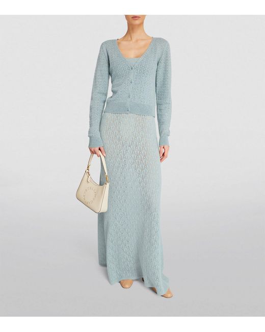Barrie Blue Cashmere-lace Summer Dress