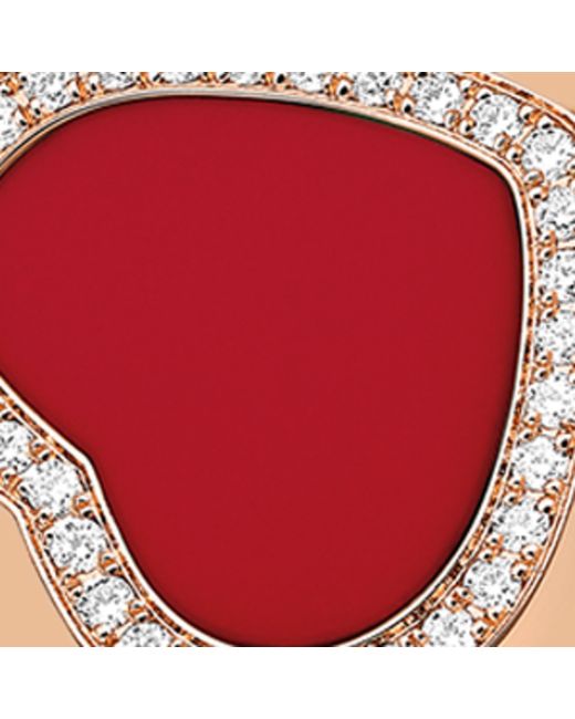 Chopard Metallic And Diamond Happy Diamonds Bangle