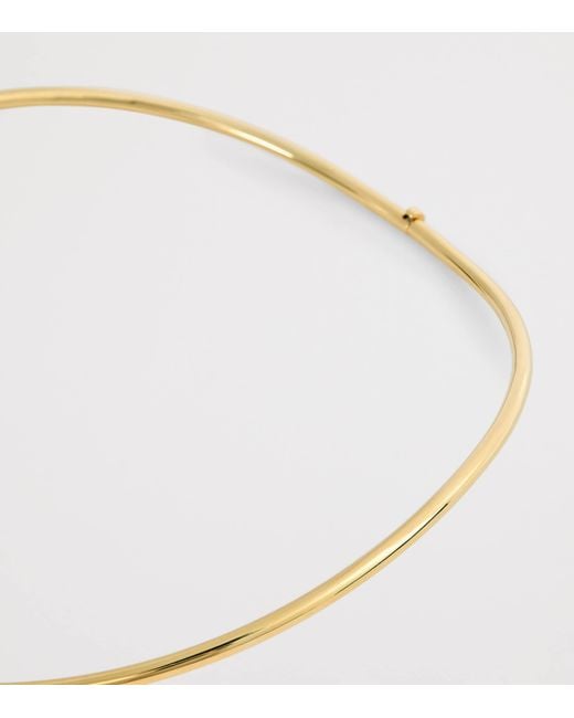 Jade Trau Metallic 3.0 Plié Collar Necklace