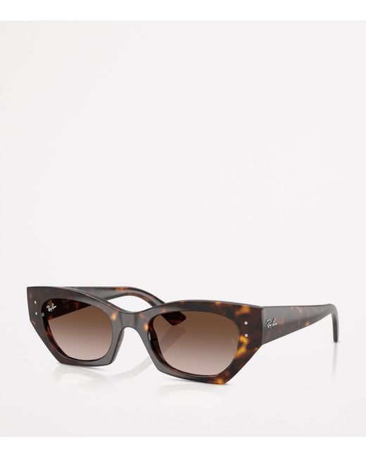 Ray-Ban Brown Rb4430 Zena Sunglasses