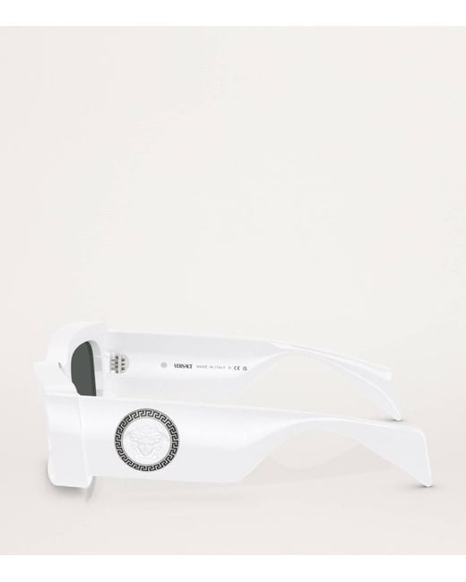 Versace Gray Injected Ve4474U Sunglasses