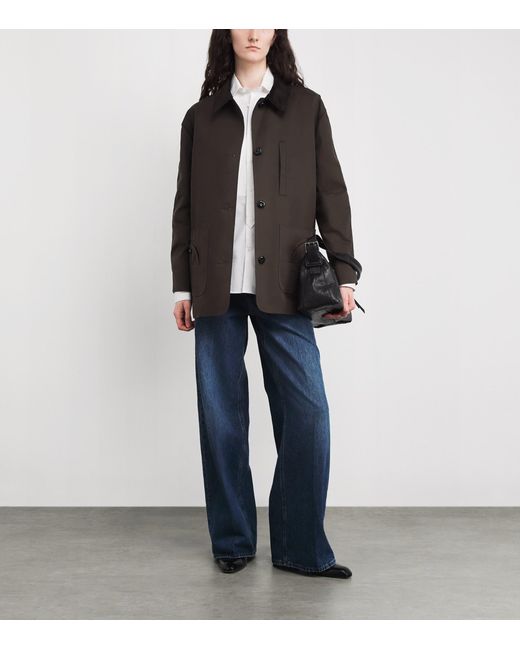 Blazé Milano Black Cotton Clelia Jacket