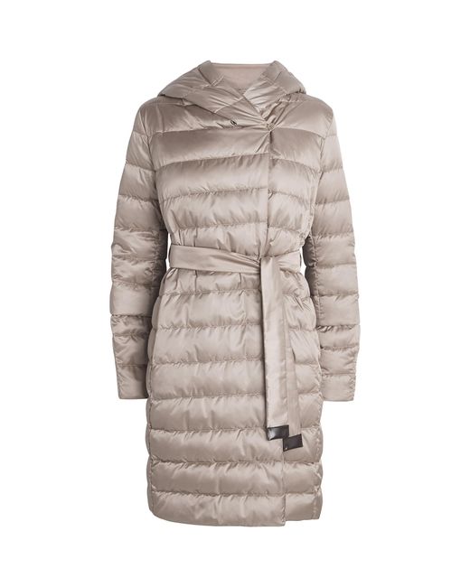 Max Mara Natural The Cube Reversible Quilted Coat