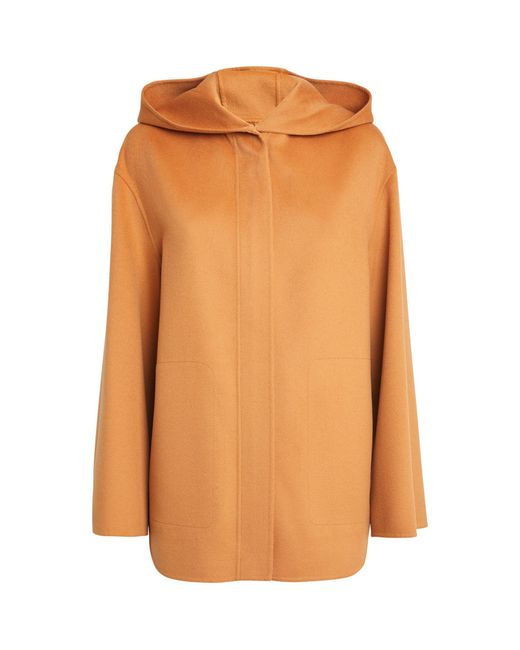 Joseph Orange Wool-silk Simone Jacket