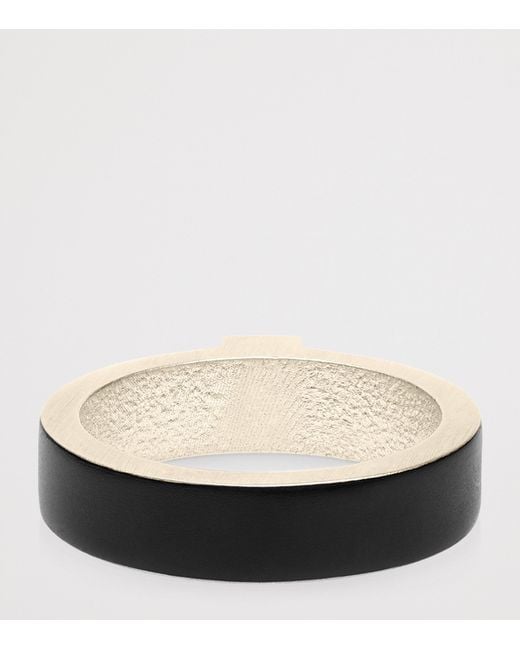 Tom Ford Black Thin Fera Ring