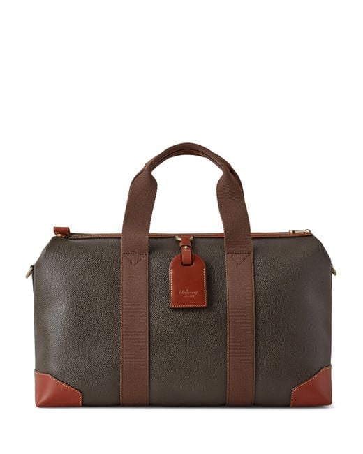 Mulberry Brown Heritage Clipper Holdall for men