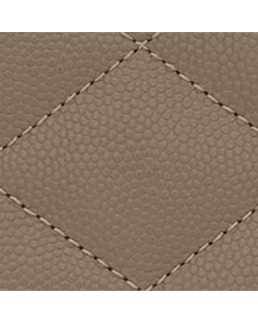 Saint Laurent Brown Matelassé Bifold Wallet