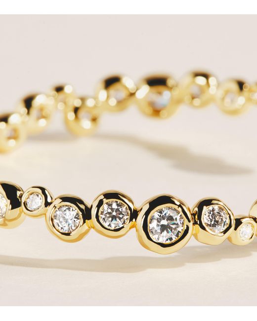 Alexis Natural Plated Skinny Asterales Cuff Bracelet