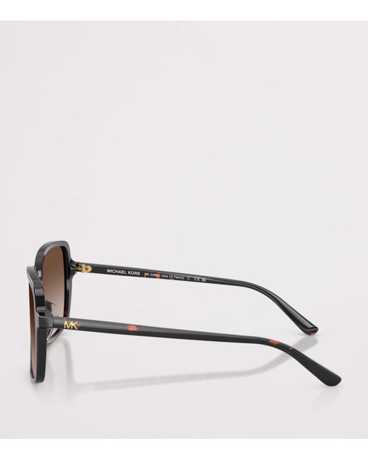 Michael Kors Brown Isle Of Palms Square Sunglasses