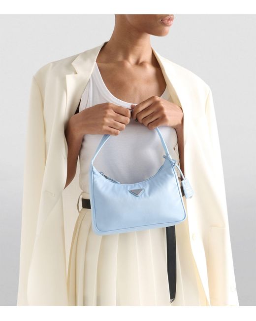Prada Blue Re-nylon Re-edition 2000 Shoulder Bag