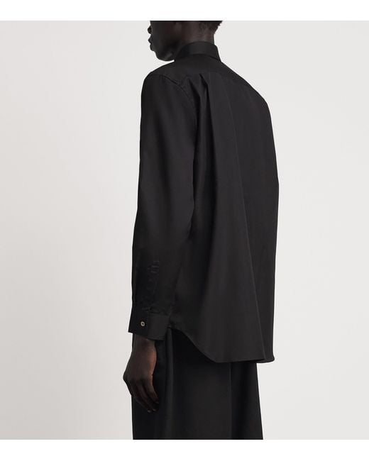 COMME DES GARÇONS PLAY Black Long-Sleeve Heart Shirt for men
